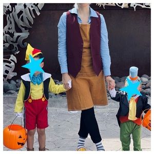 Pinocchio, Jiminy Cricket, Geppetto Costumes